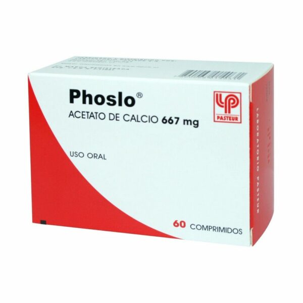 Phoslo 667 mg x 60 comprimidos (Pasteur)