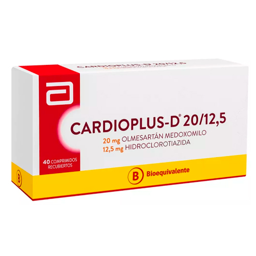 Cardioplus-D 20/12,5 x 40 Comprimidos Recubiertos