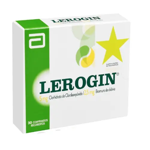 Lerogin 5mg/2,5mg x 30 comprimidos (Recalcine)