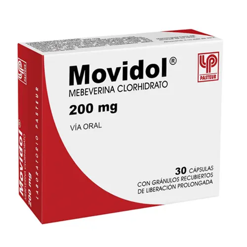 Movidol 200mg x 30 capsulas