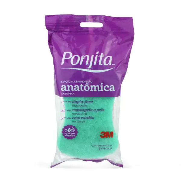 Nexcare Esponja Acqua Baño Verde