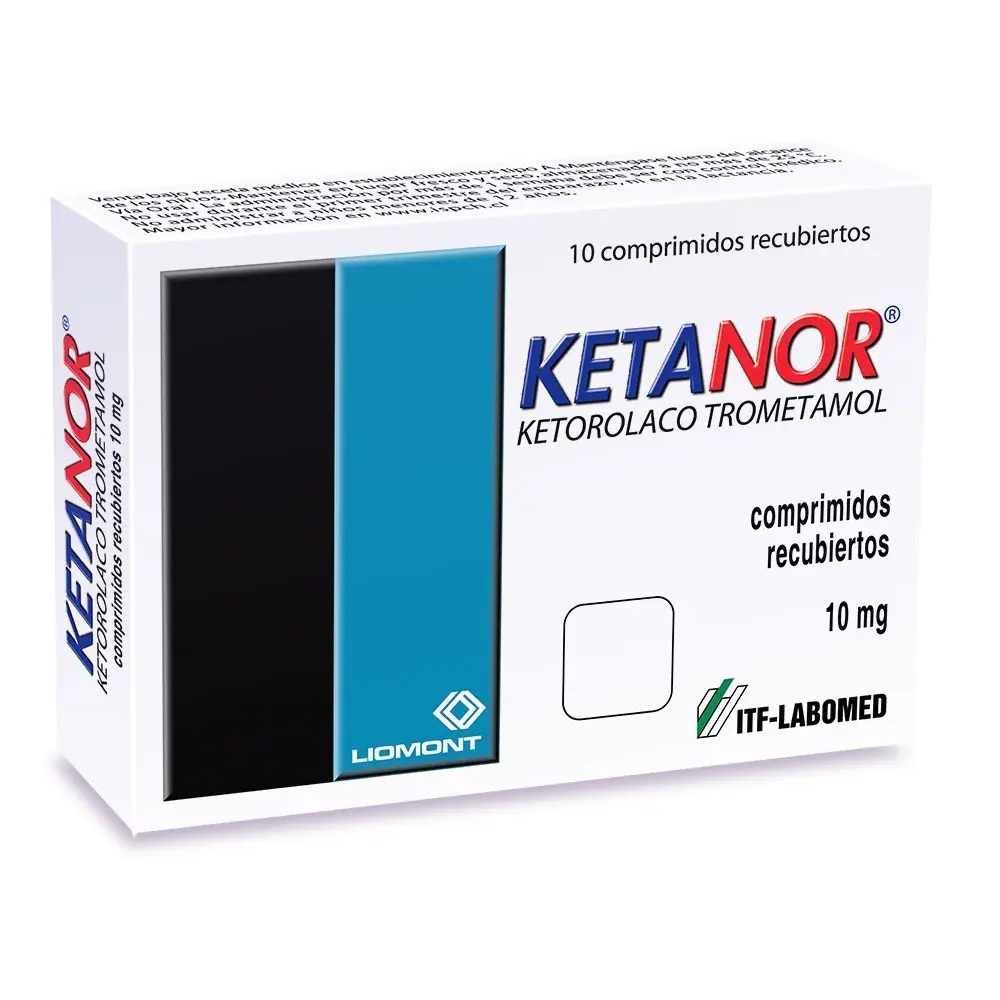 Ketanor 10mg x 10 comprimidos