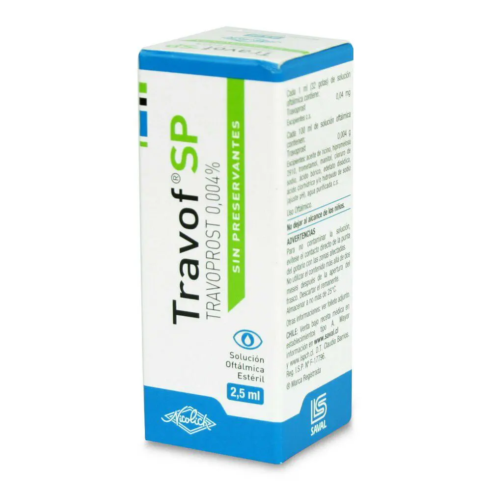 Travof SP Solución Oftalmico 2,5ml