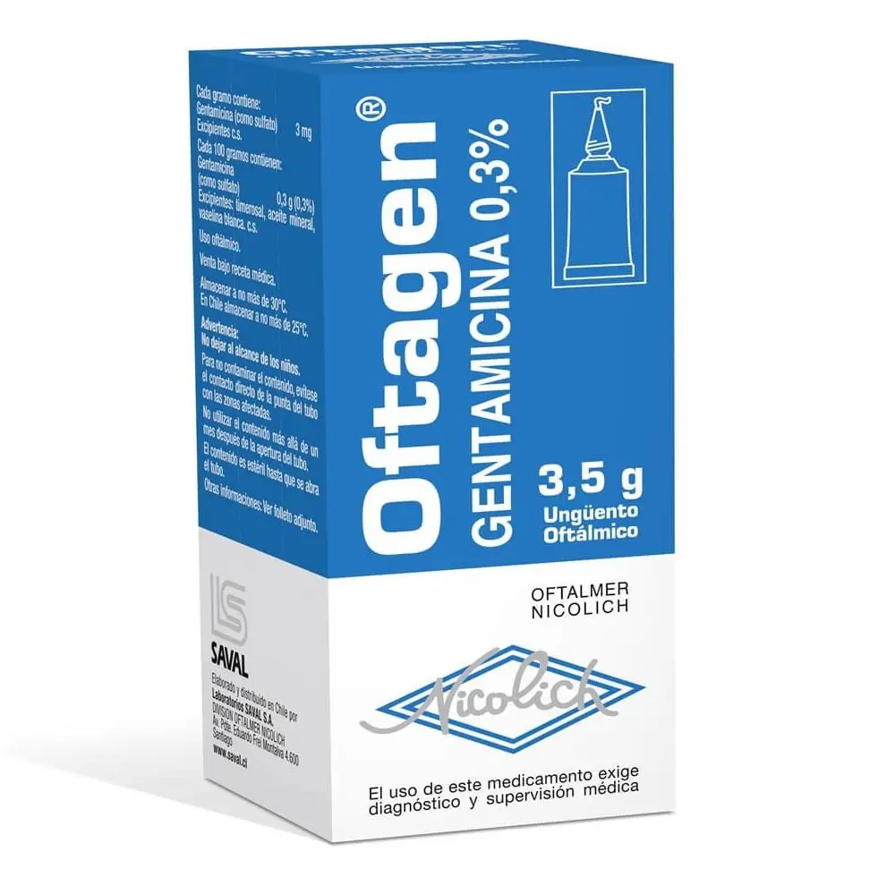 Oftagen Unguento Oftalmico 3,5g