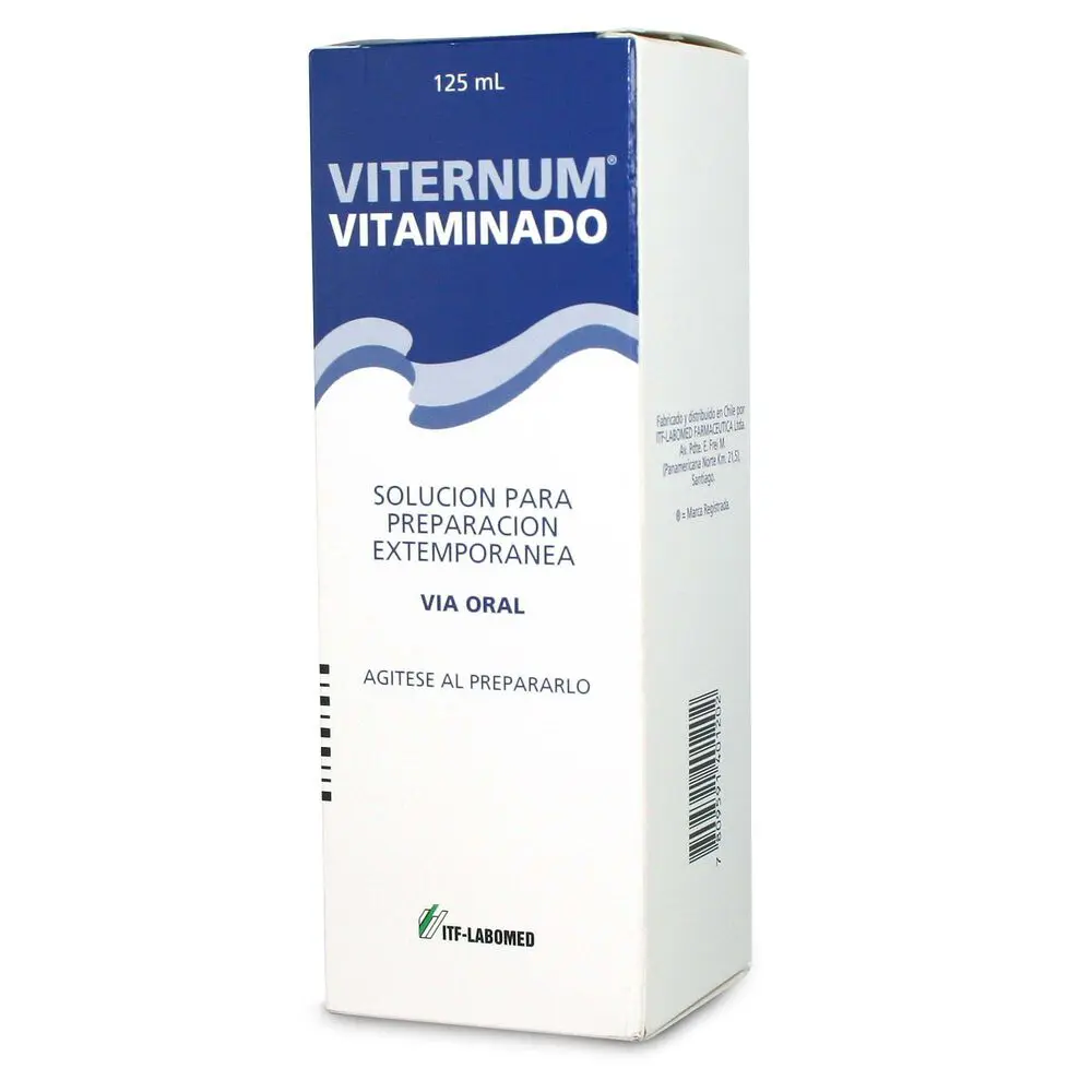 VITERNUM VITAMINADO 125ml DESCUENTO caja arrugada