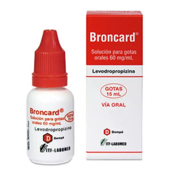 Broncard gotas 15 ml