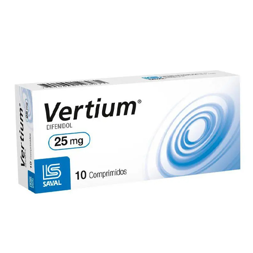 Vertium 25mg x 10 comprimidos (Saval)