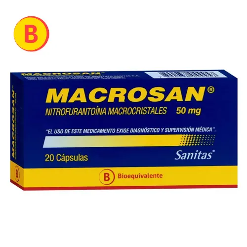 Macrosan 50mg x 20 comprimidos