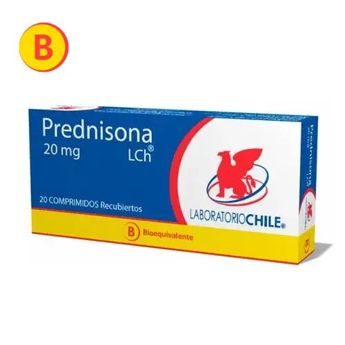 Prednisona 20mg x 20 Comprimidos (LCh) (Cenabast)