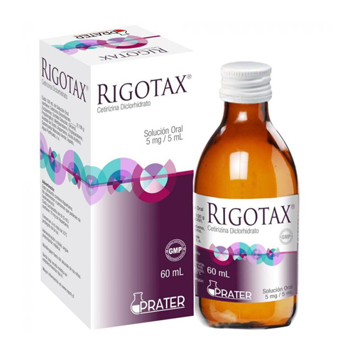 Rigotax 5 mg/ 5ml jarabe x 60 ml (Prater)