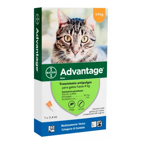 Advantage Gatos hasta 4kg