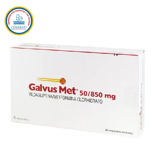 Galvus Met 50/850 x 28 comprimidos (Cenabast)