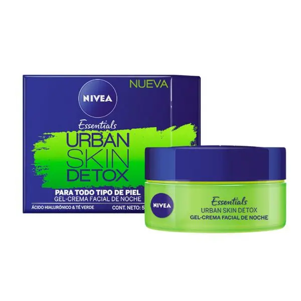 Nivea Urban Skin Detox Gel Crema Facial Noche 50 ml