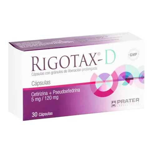 Rigotax-D x 30 comprimidos