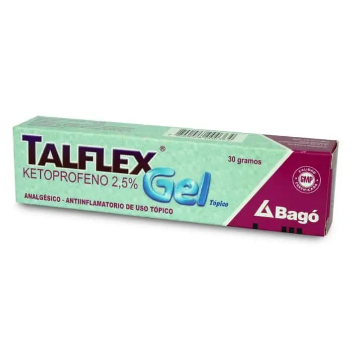 Talflex Gel 2,5% 30g DESCUENTO caja arrugada