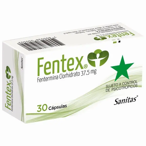 Fentex 37,5 mg x 30 cápsulas (Sanitas) /