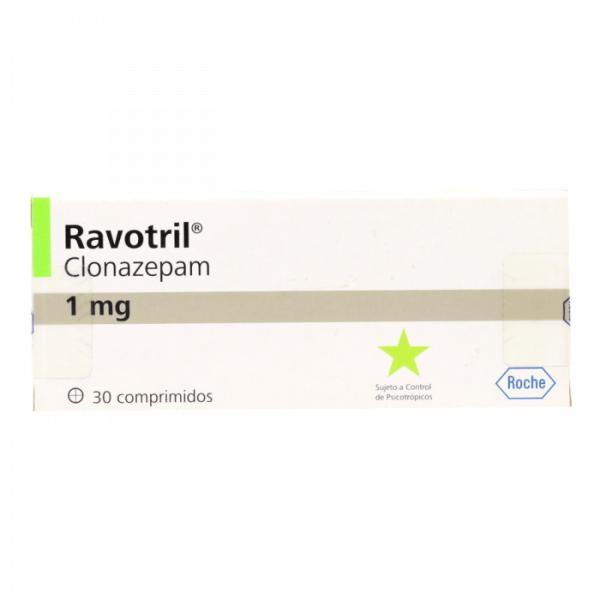 Ravotril 1mg x 30 Comprimidos