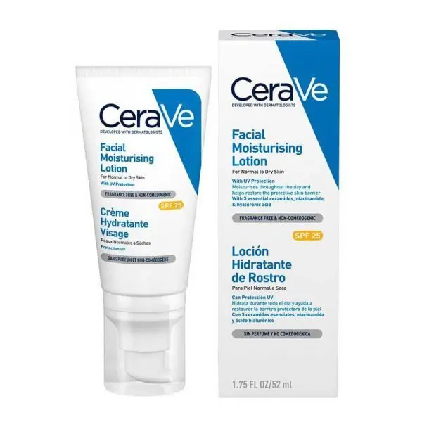 Cerave Loción Facial FPS 25 AM 52 ml