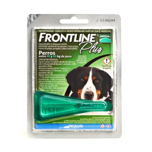 Frontline Plus Perros 40 - 60 kg x 1 pipeta