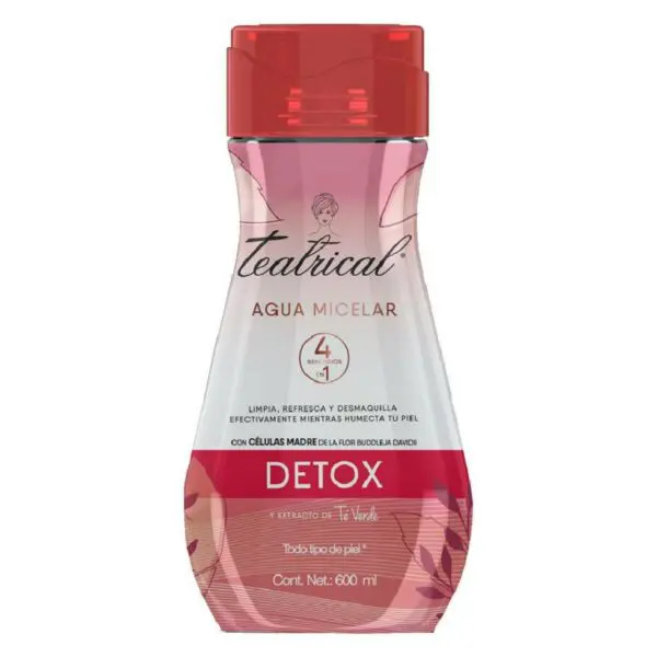 Teatrical Agua Micelar Detox 600 ml