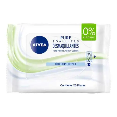 Toallitas Desmaquillantes Pure NIVEA