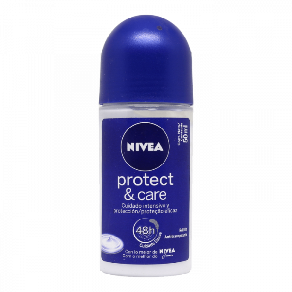 Nivea Desodorante Roll On Protect & Care x 50 mL