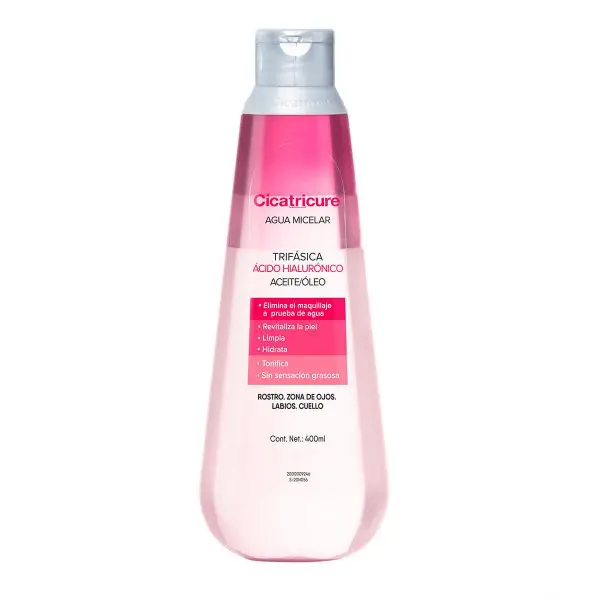 Cicatricure Agua Micelar Trifasica 400 ML