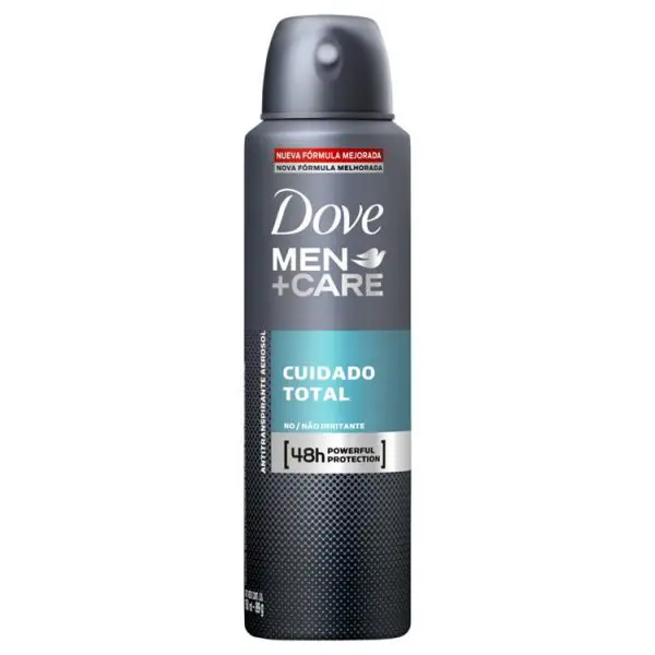 Dove Men Care Cuidado Total Desodorante Antitranspirante Aerosol 150 ml