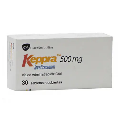 Keppra 500 mg x 30 Comprimidos Recubiertos