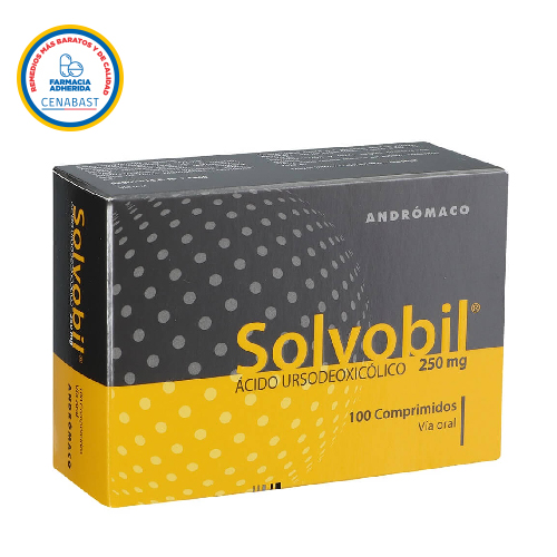Solvobil 250mg x 100 Comprimidos (Cenabast)