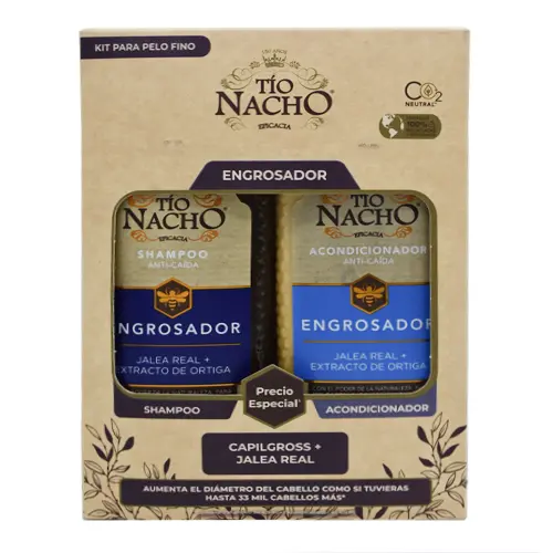 Tío Nacho Pack Engrosador Shampoo + Acondicionador