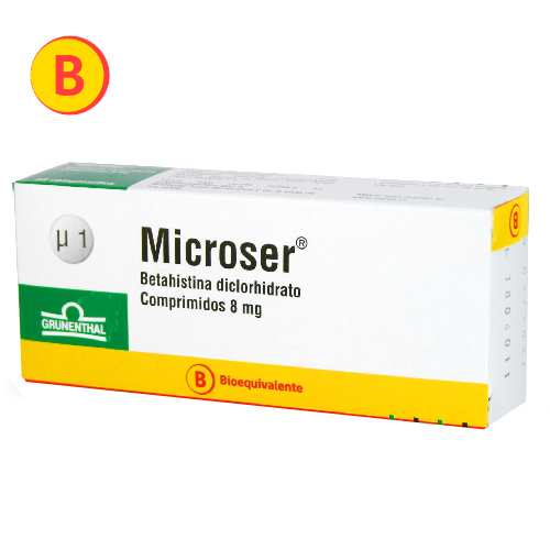 Microser 8mg x 30 comprimidos (Grünenthal)