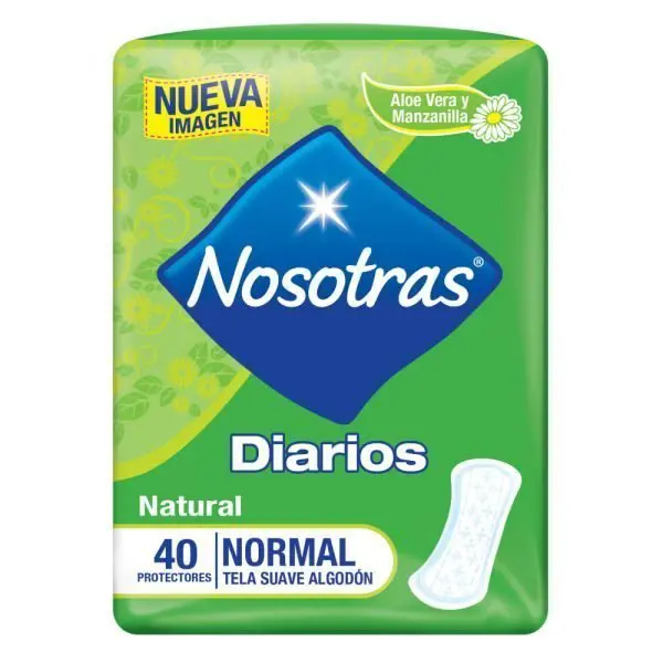 Donnasept Nosotras Protectores Diarios Cortos natural 40un - Imagen 3