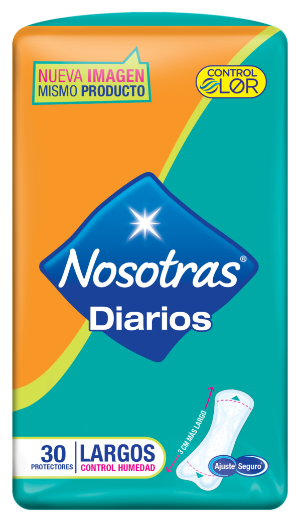 Donnasept Nosotras Protectores Diarios Largos 30 unidades - Imagen 2