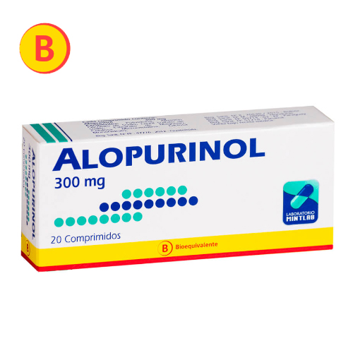 Alopurinol 300 mg x 20 comprimidos