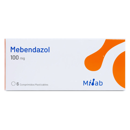 Mebendazol 100 mg 6 Comprimidos (MintLab)