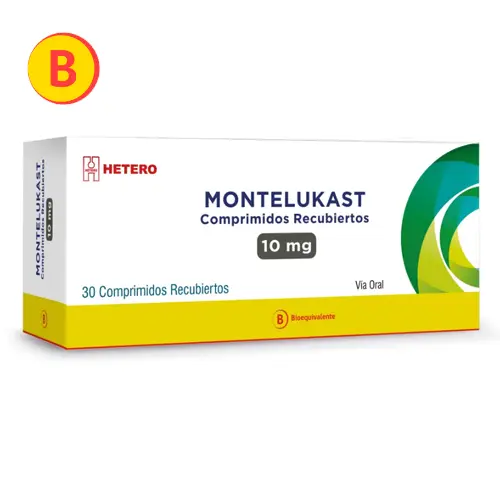 Montelukast 10 Mg (Seven Pharma) x 30 Comprimidos