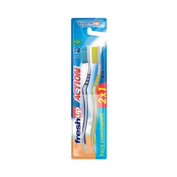 Cepillo Dental Medio Fresh Up 2 Und