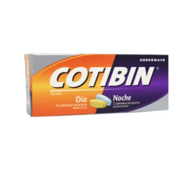 Cotibin Dia Y Noche x 21 comprimidos (Andrómaco)