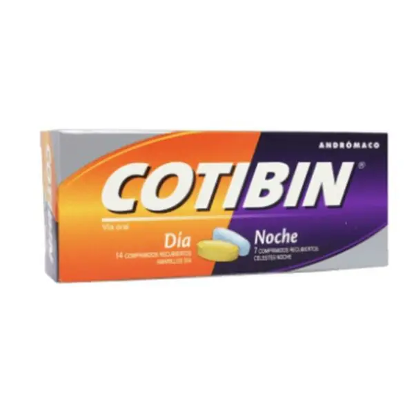 Cotibin Dia Y Noche x 21 comprimidos (Andrómaco)