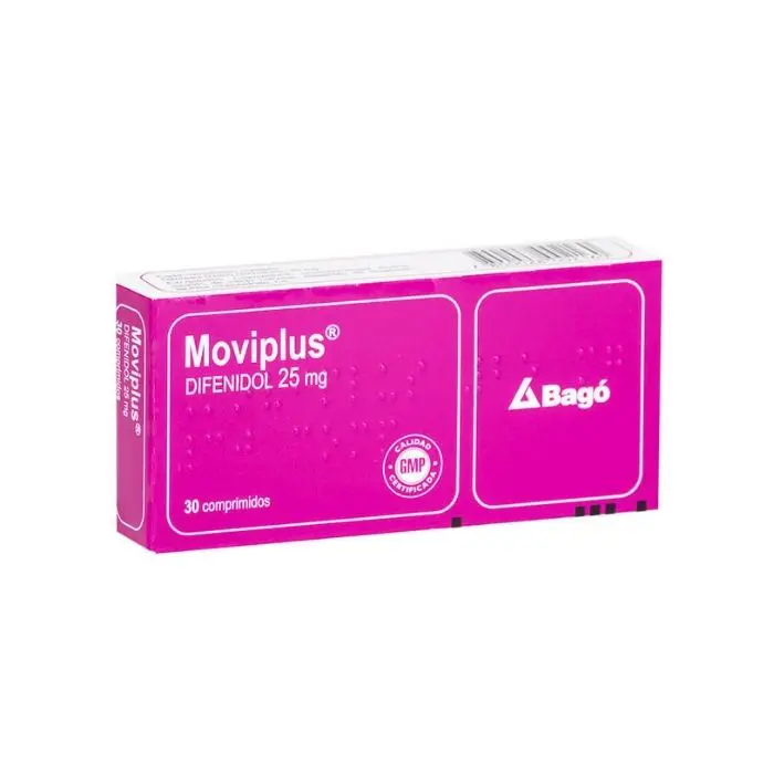 Moviplus 25 mg x 30 comprimidos (Bagó)