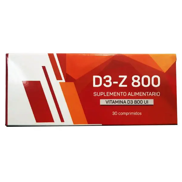Vitamina D3-Z 800 x 30 Comprimidos