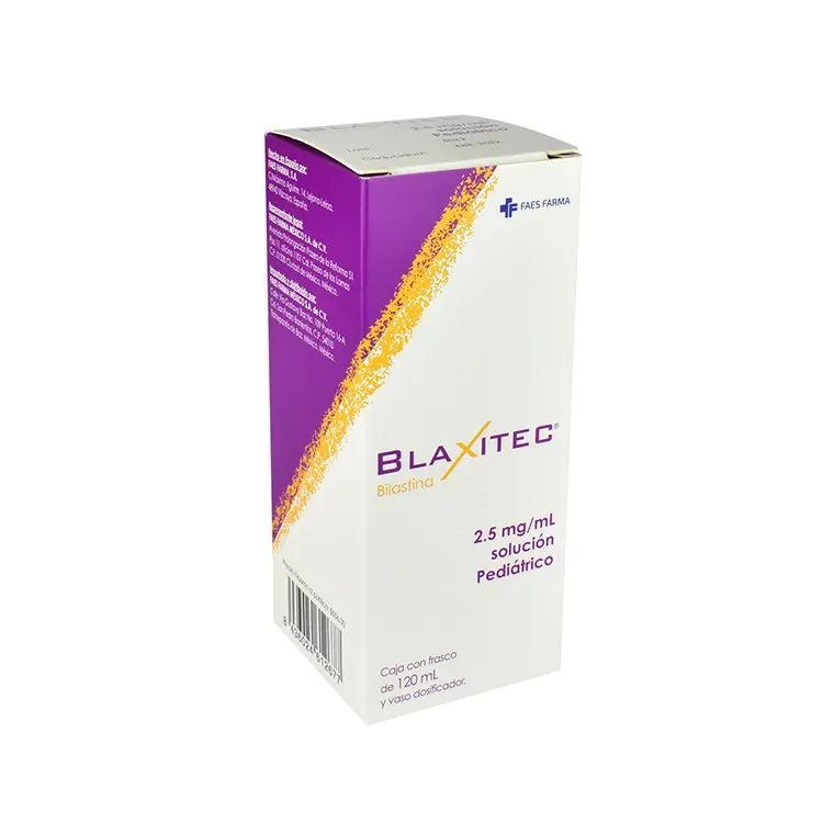 BILIDREN 2,5 mg/mL Solución Oral Bilastatina 120 Ml