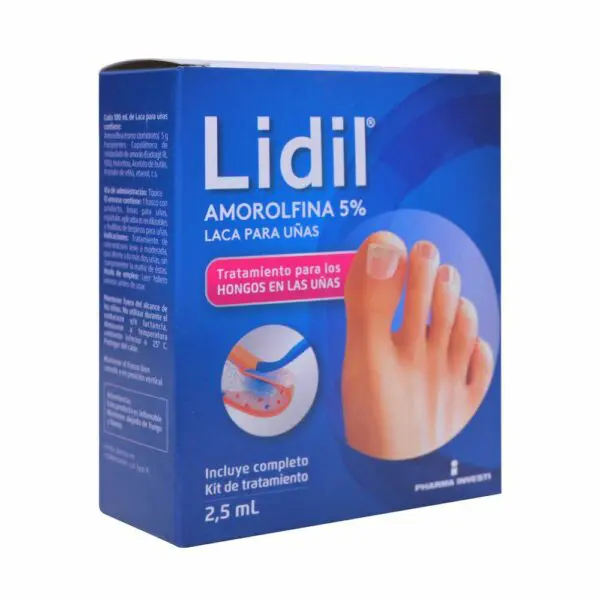 Lidil 5% Kit De Tratamiento para Uñas 2,5 Ml