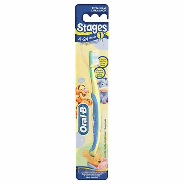 Cepillo De Dientes Infantil Oral-b Stages 4-24 Meses (suave)