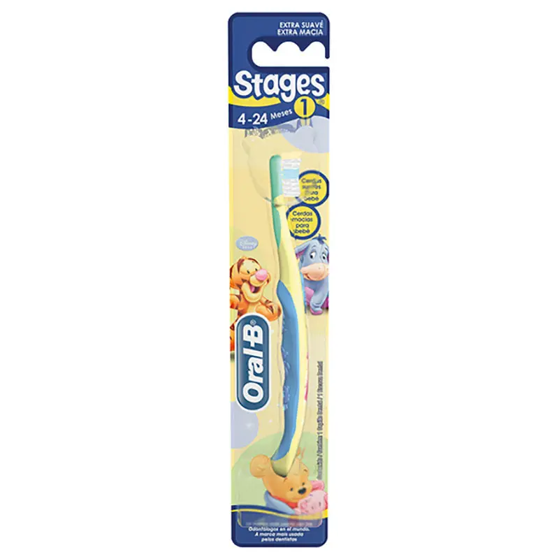 Cepillo De Dientes Infantil Oral-b Stages 4-24 Meses (suave)