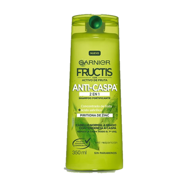 Garnier Fructis Shampoo Anticaspa 2 en 1 350 ml