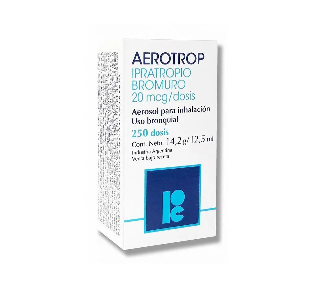 Aerotrop solución para Inhalación 250 Dosis (Cassara)