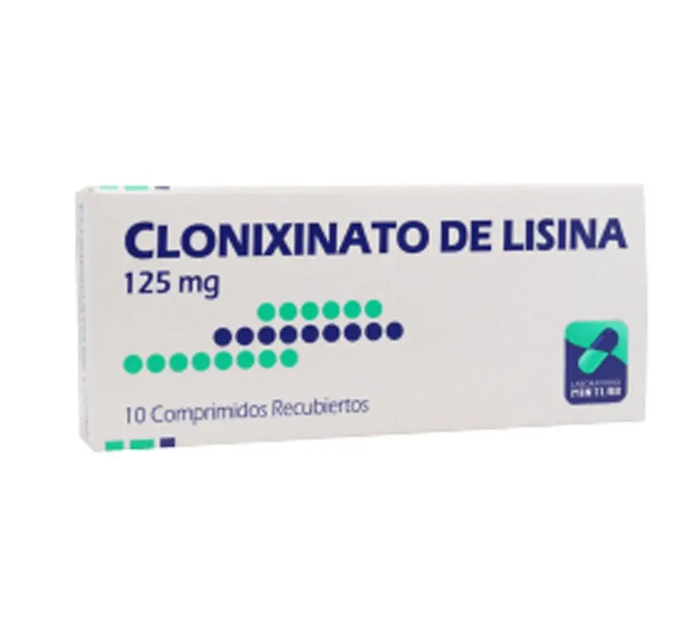 Clonixinato de lisina 125Mg X 10 comprimidos (Mintlab)