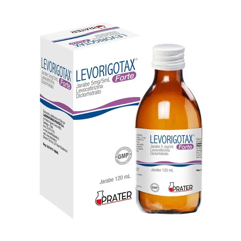 Levorigotax Forte 5 mg/5 ml Jarabe 120ml (Prater)